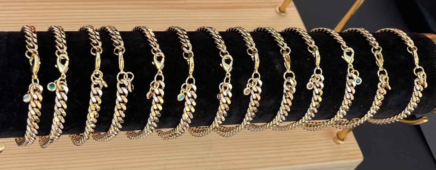 BIRTH STONE BRACELET