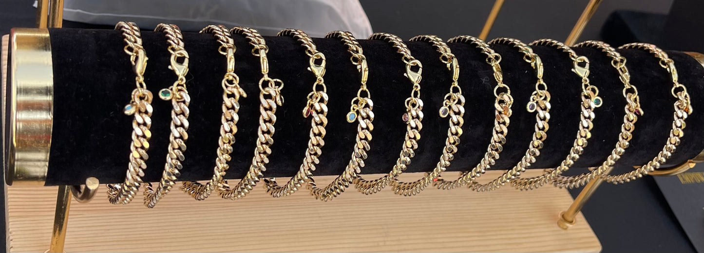 BIRTH STONE BRACELET