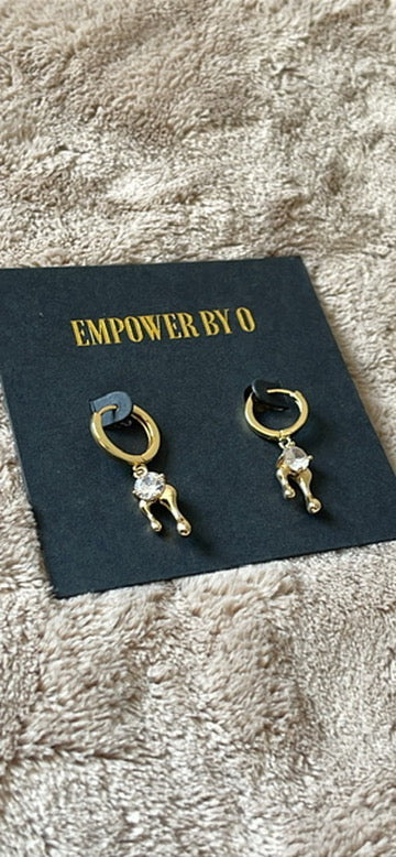 GOLD DRIP EARRINGS